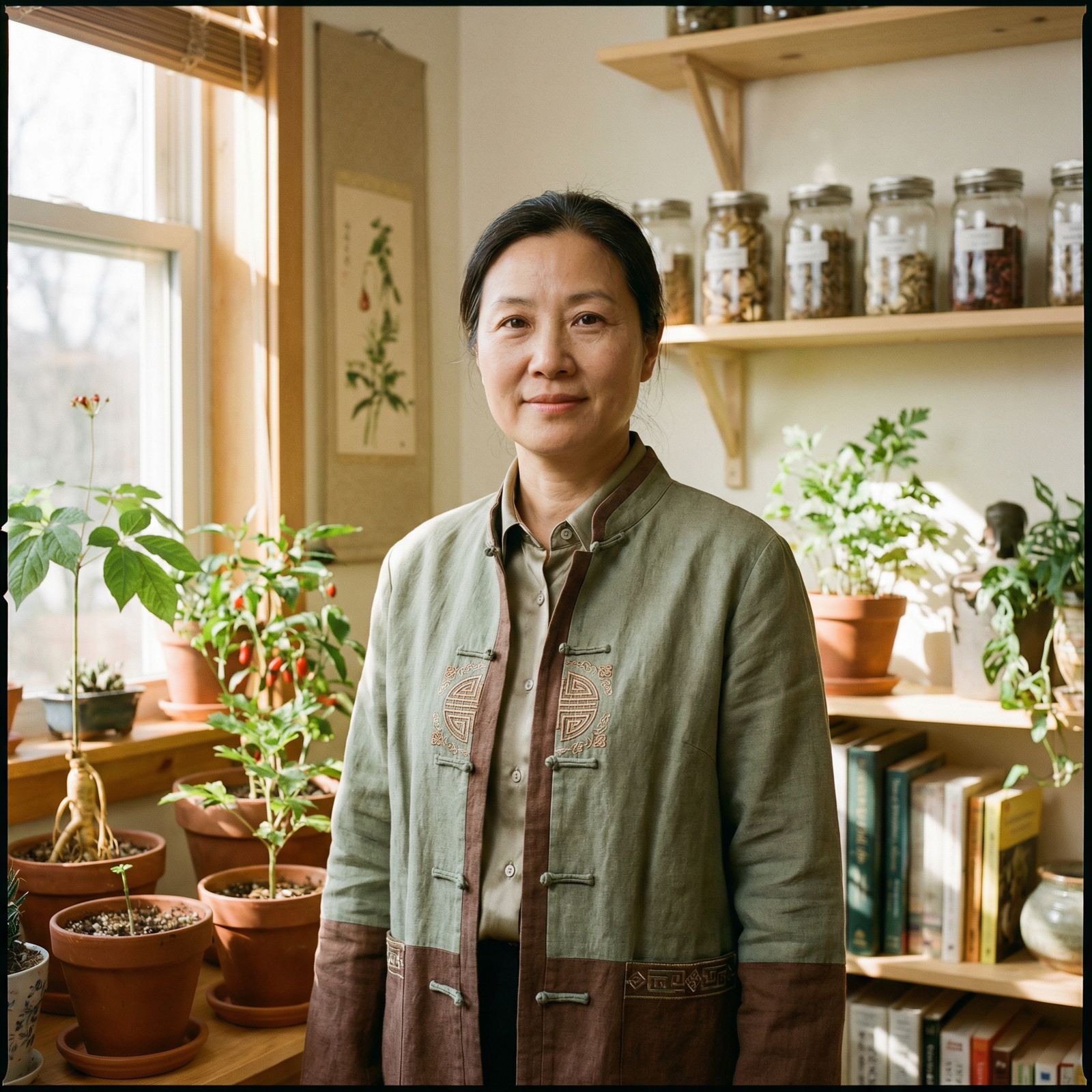 黄色仓库草药顾问李芳